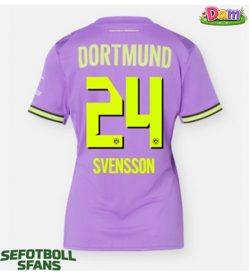 Borussia Dortmund Daniel Svensson #24 Tredje Tröja Kvinnor 2026-27 Kortärmad